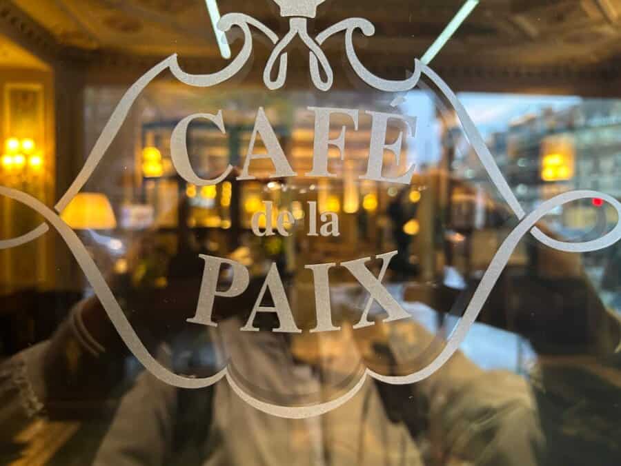 Café de la Paix Paris