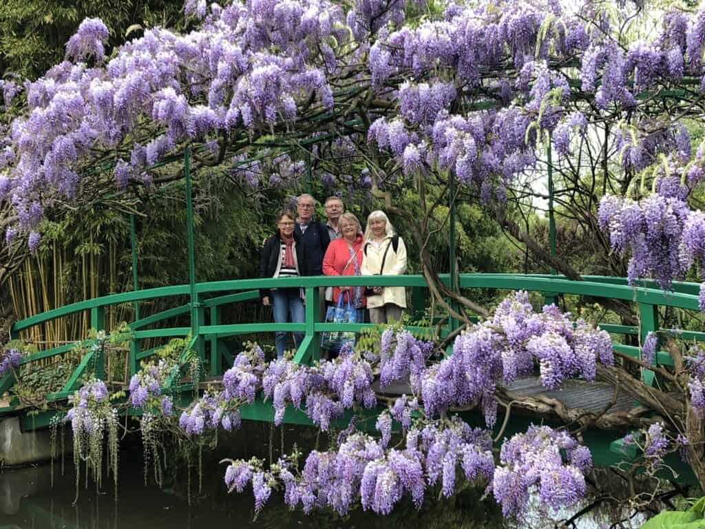 Japanese bridge Monets Garden Giverny