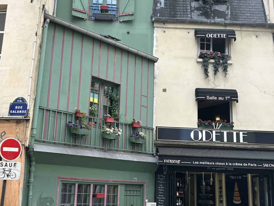 Odette Patisserie Paris Rue Galande