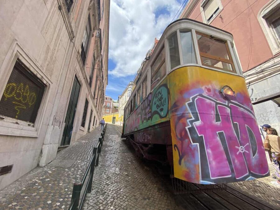 Elevator in Lisbon