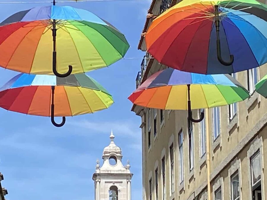 Umbrella Sky Project - Lisbon