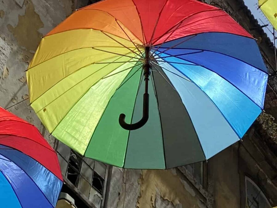 Umbrella Sky Project - Lisbon