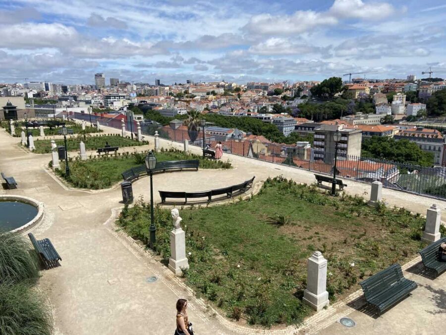 Miradouro - Lisbon / Utsiktsplats Lissabon