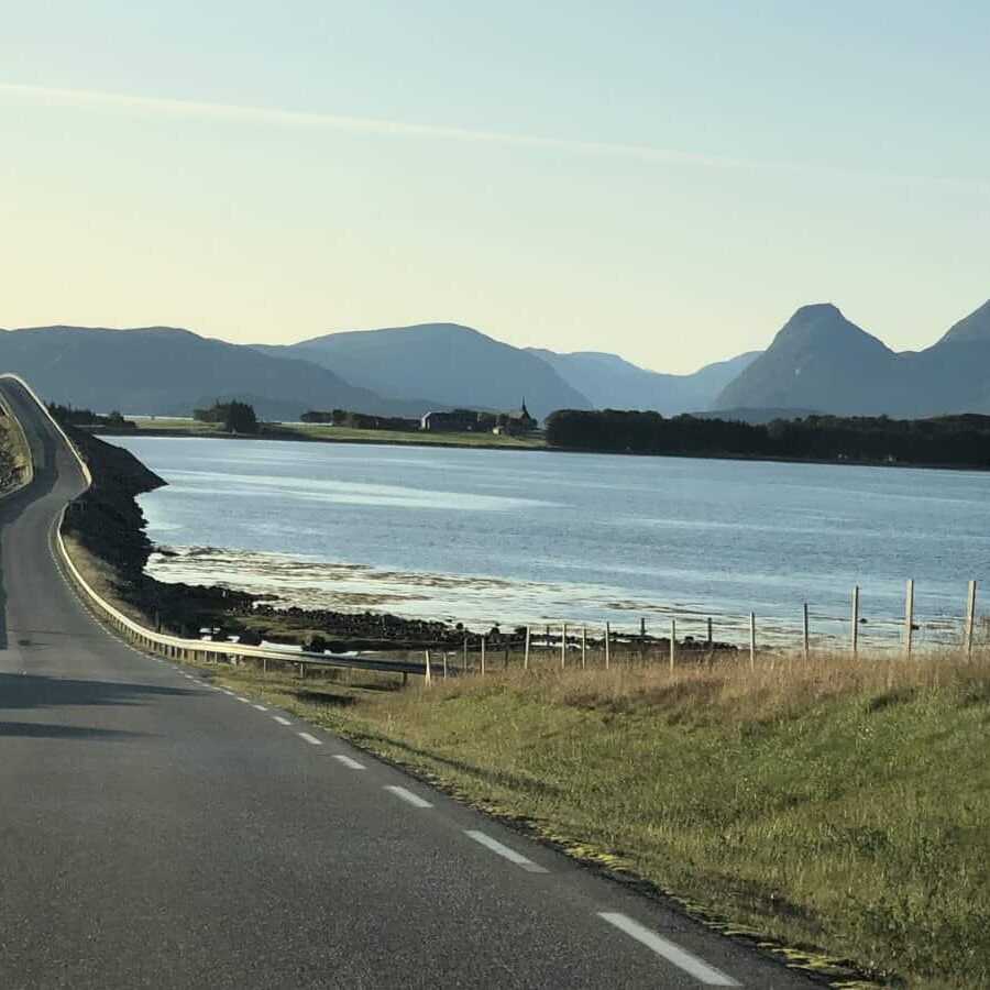 One of many beautiful bridges in Norway