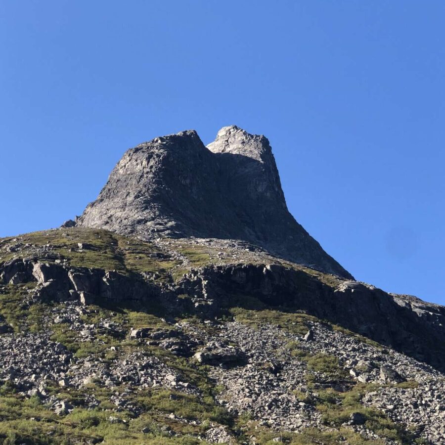 Mountain top near Trollstigen, Norway