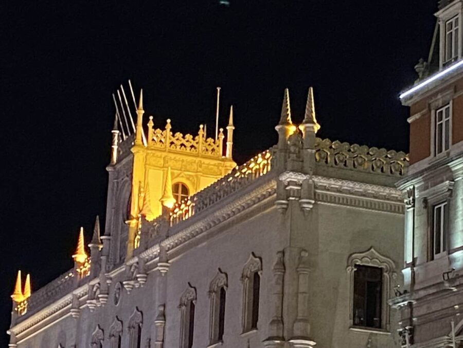 Roof of Rossio train station - Lisbon