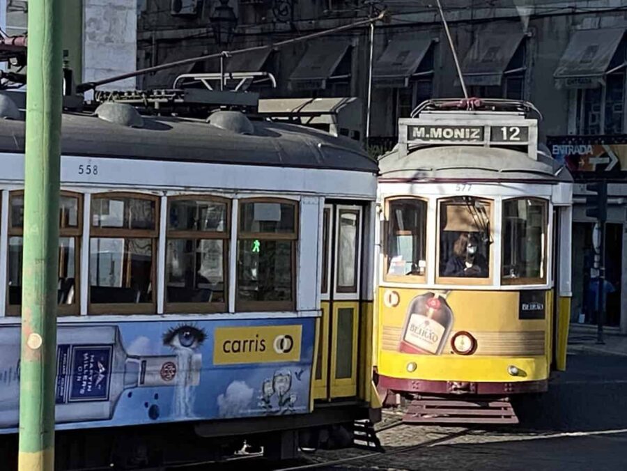 Vintage Tram Lisbon / Spårvagn Lissabon