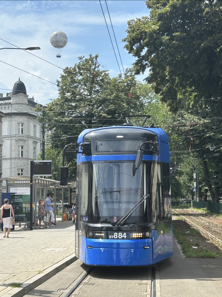 Moderna spårvagnar / Modern trams Krakow