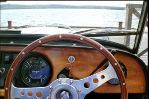 Morgan steering wheel