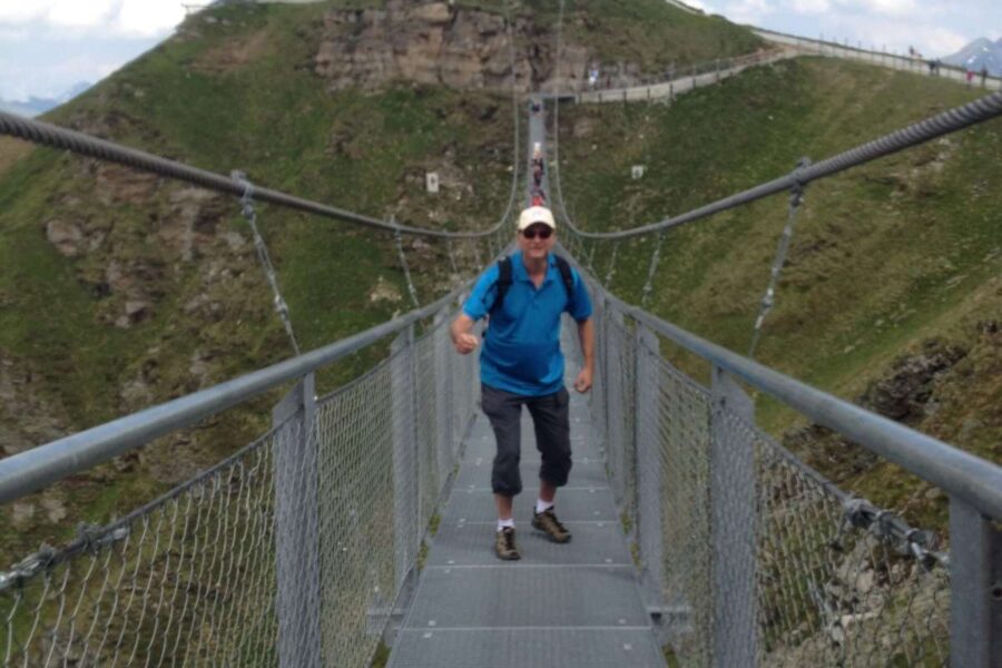 Suspension bridge at Stubnerkogel