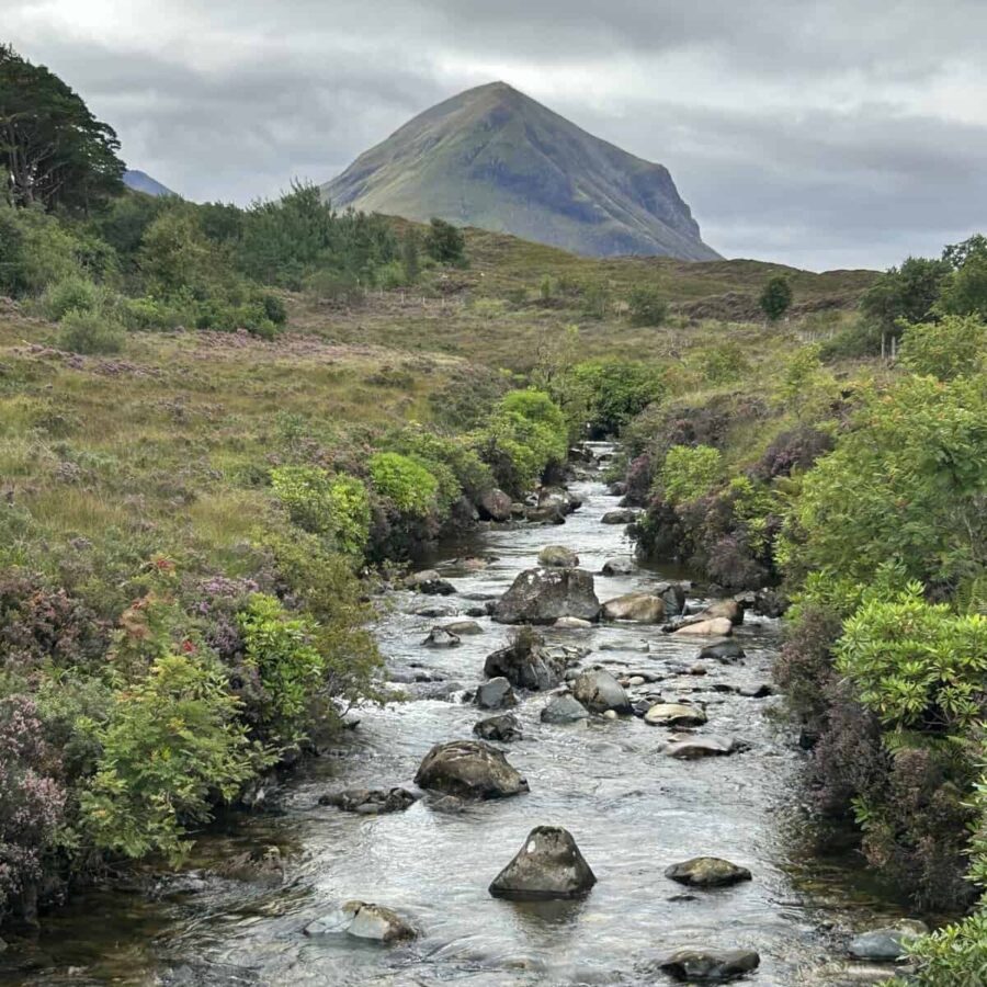 Sligachan memorial at Cullin mountains