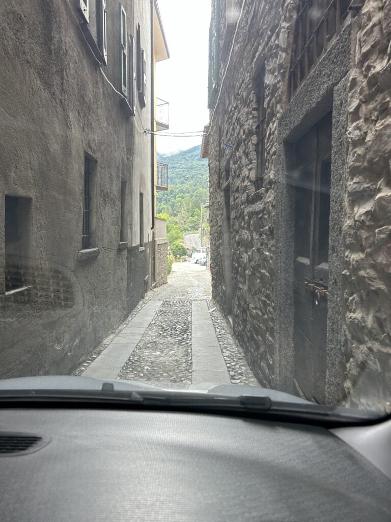 Faggeto Lario, 500 years old road