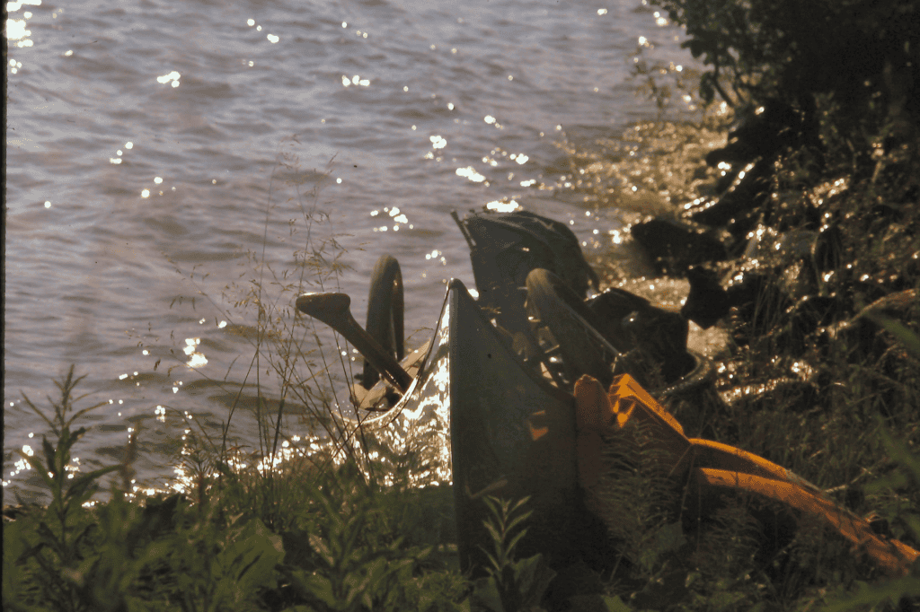 Reseblogg kanotpaddling Jämtland