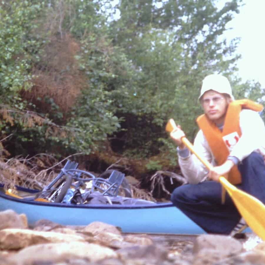 Stora Blåsjön vid Gäddede i nordligaste Jämtland