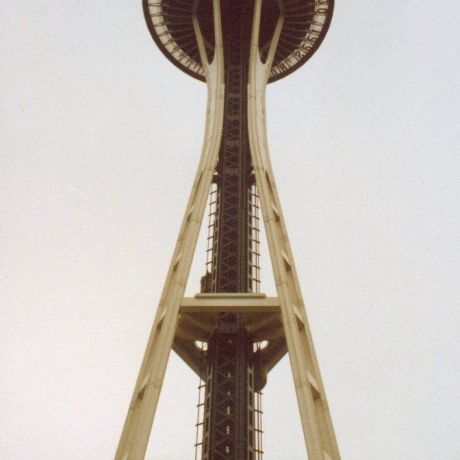 Space Needle är ett utsiktstorn i Seattle