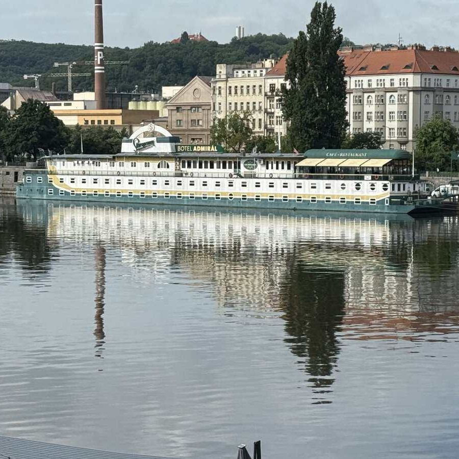 Botel Admiral on Vltava