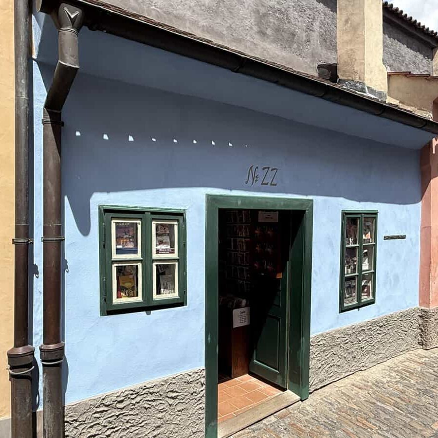 Golden Lane Nbr 22 Kafka Prague castle