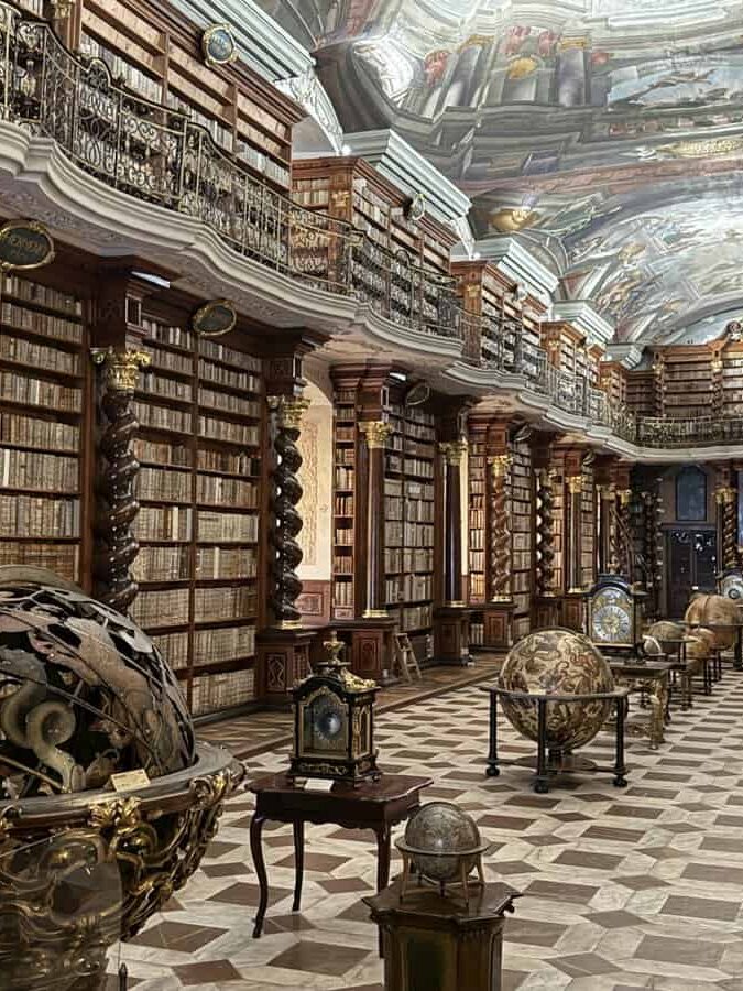 Klementinum library Prague