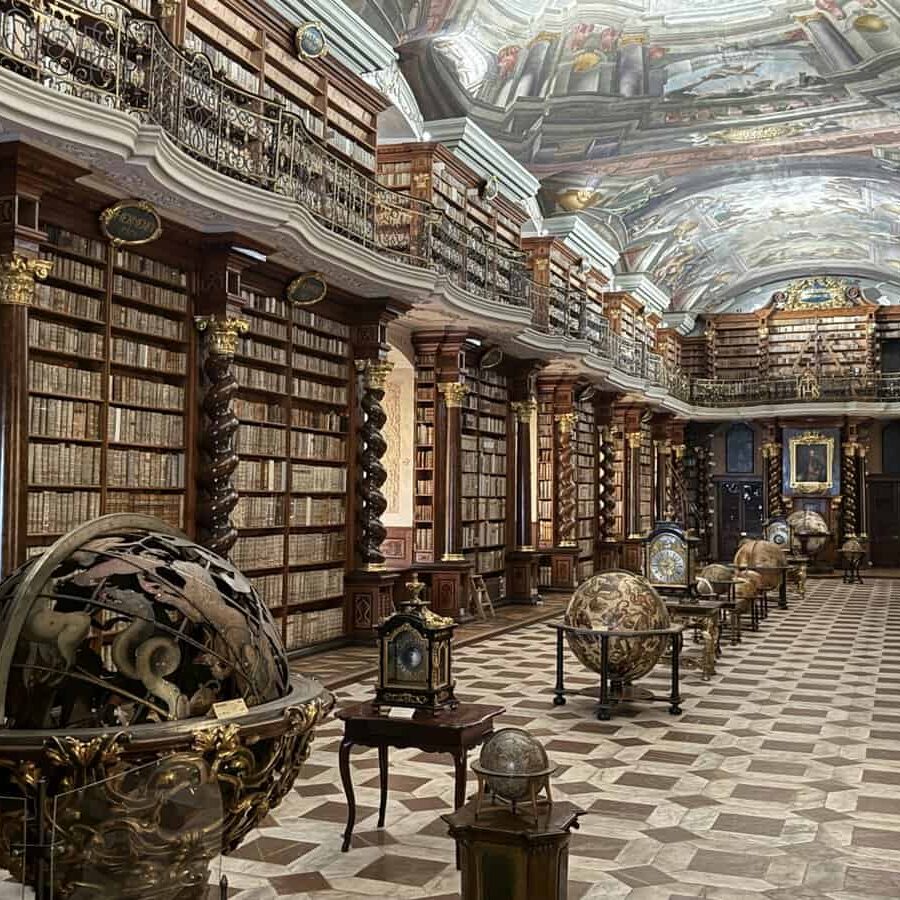 Klementinum library Prague