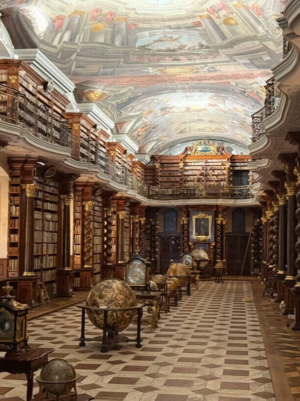 Klementinum library Prague