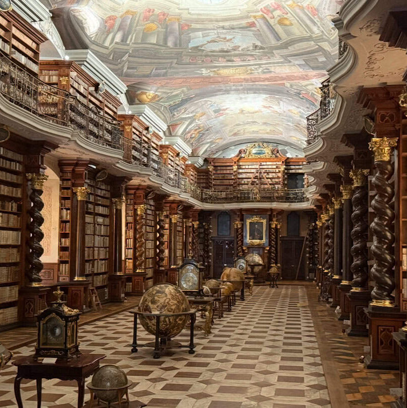 Klementinum library Prague