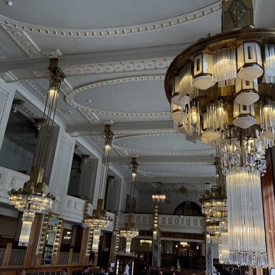 Municipal Cafe in Art Deco style Prague