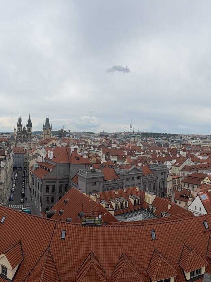 View from Klementinum tower