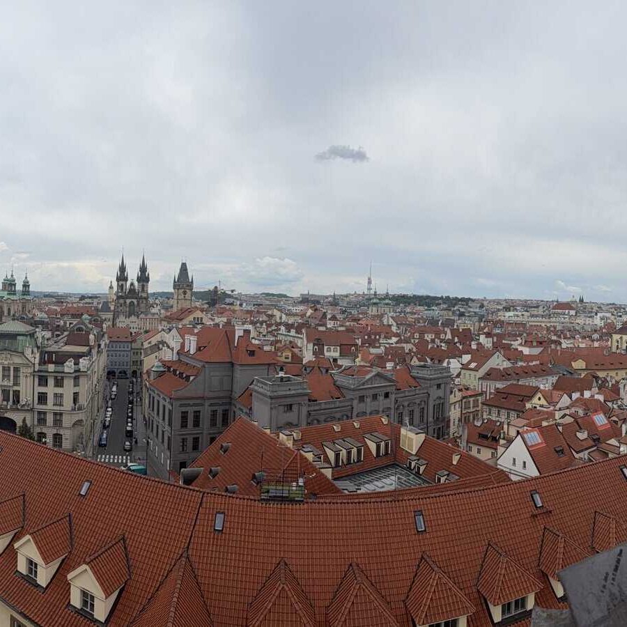 View from Klementinum tower
