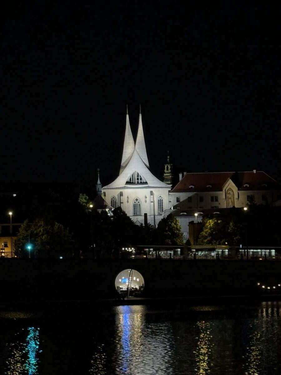 Prague by night