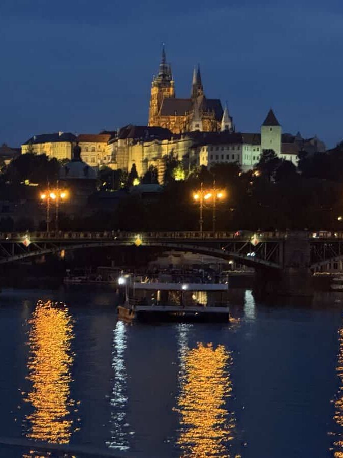 Dinner cruise on Vltava(Moldau) with Bohemia